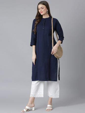 Elevate Your Wardrobe with These Stylish Off White Bottom Wear from Qomn
